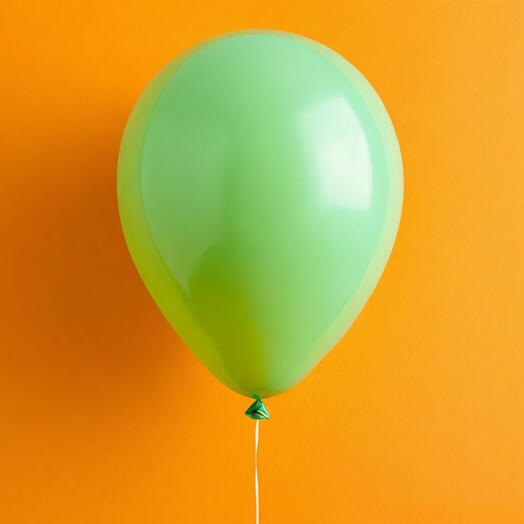 Латекс гелий шар 30см, светло зеленый. Latex helium ballon 30sm, light green
