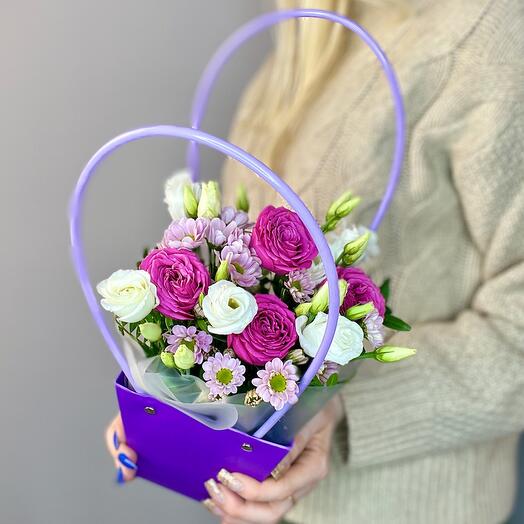 Цветы в коробке