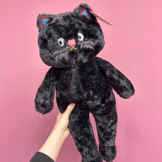 Мягкая игрушка Черный кот