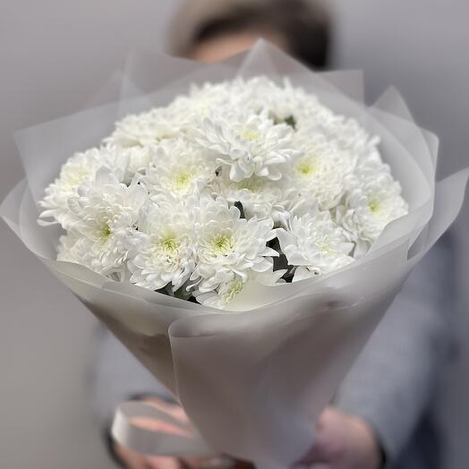 Букет из кустовых хризантем