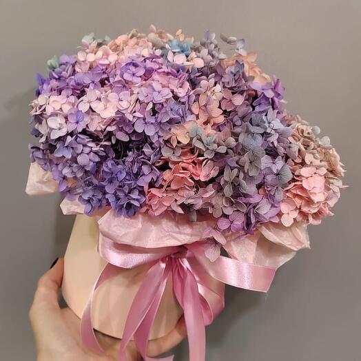 Композиция🥀 из гортензии ( стабилизированный )