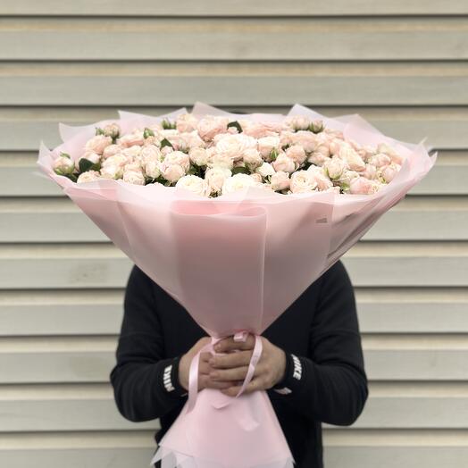 Пионовидная кустовая роза💐