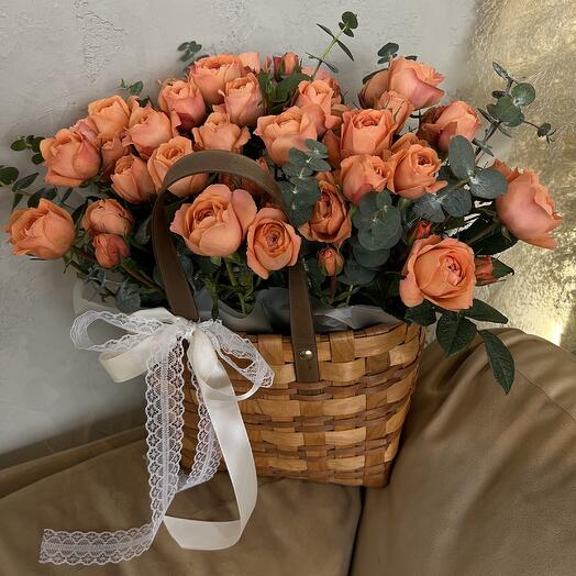 Сумка с розами