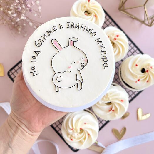 Набор бенто с капкейками/ для девушки, милфа