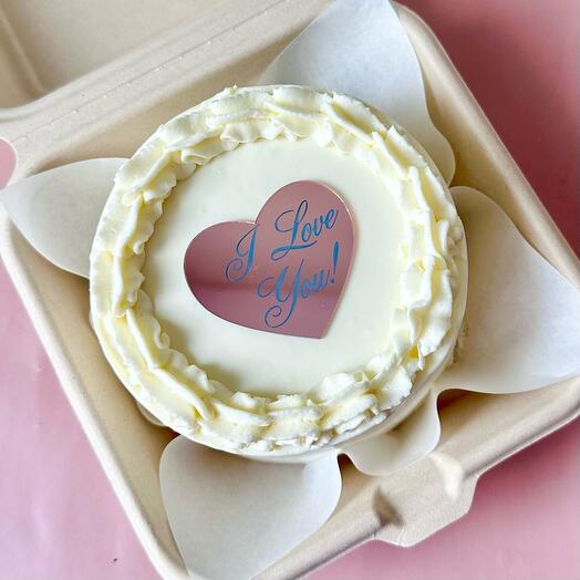 Бенто торт с сердечком