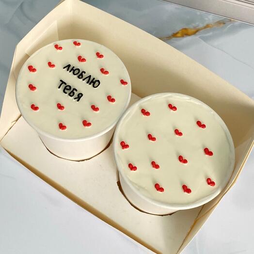 Cake to go - торт в стакане «Люблю тебя»