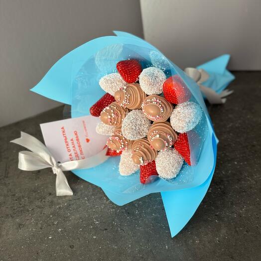 Комплимент S в голубом 🍓