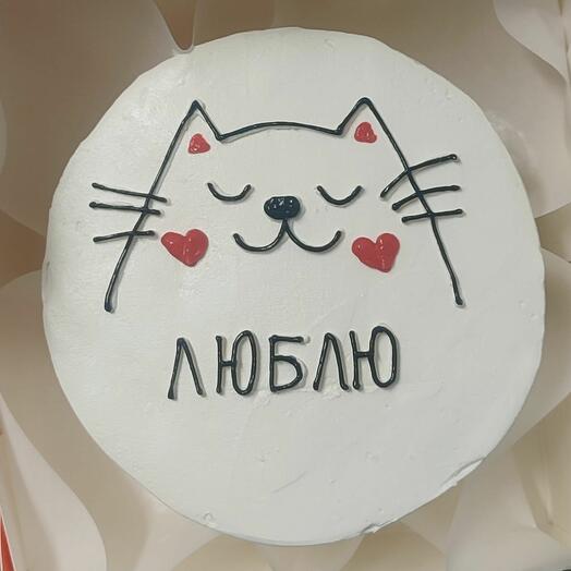 Бенто-торт "Люблю"