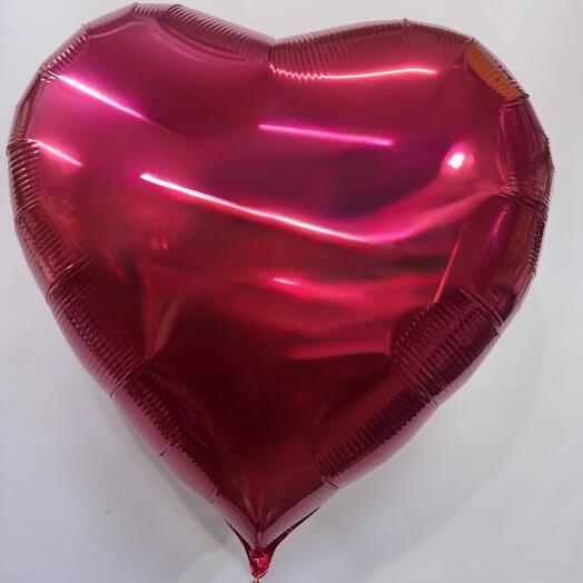 Foil heart balloon