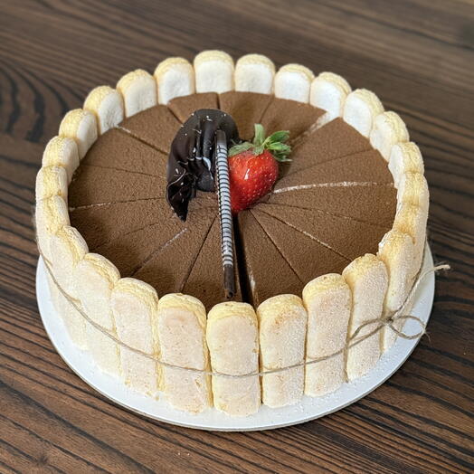 Tiramisu sponge cake