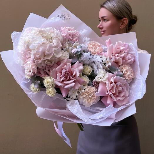 Букет Жемчужный