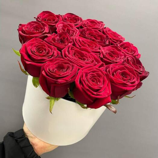 Розочки в коробке 15 шт