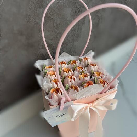 Цветы из зефира «Сочный фрукт 🥭 »