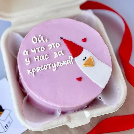 Бенто торт для красотульки