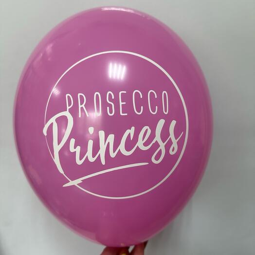 Шар латексный « Prosecco princess