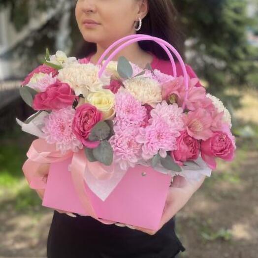🔥Цветы в коробке «Любящее сердце»