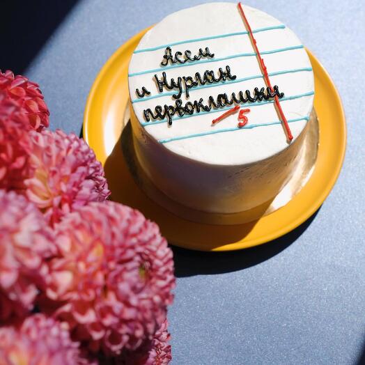 🎂 Бенто торт к 1 сентября 🎂