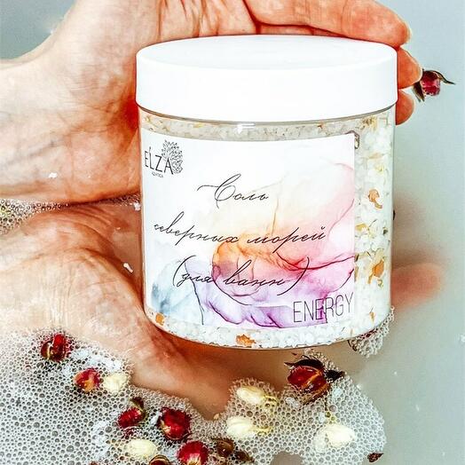 Морская соль для ванны 600 гр ELZA