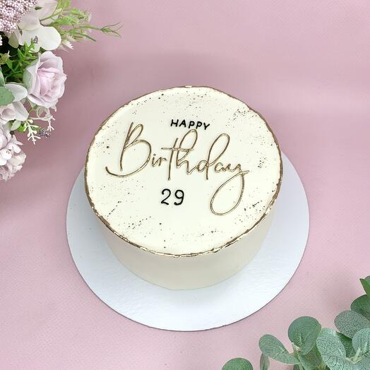 Торт 1,1 кг «Happy Birthday На день рождения