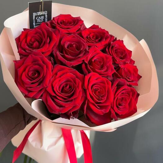 Букет из красных роз
