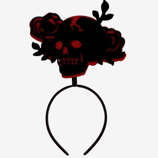 Карнавальный ободок «Череп»  Хэллоуин