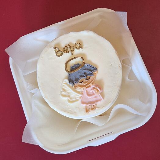 Бенто-торт с ангелочком