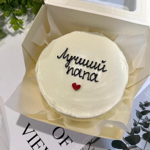 Бенто торт «Лучший папа️»