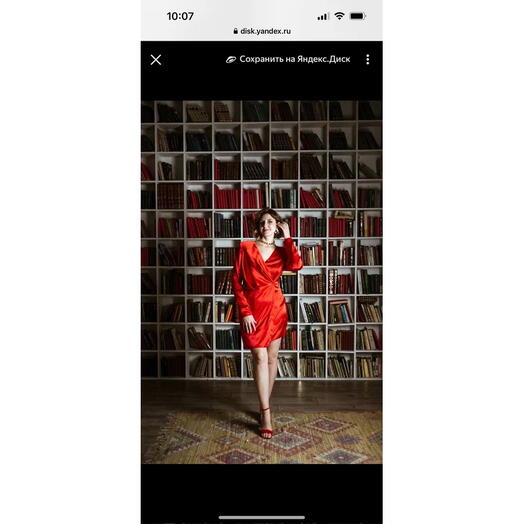 Подарочный сертификат «Фотосессия в студии» (50 минут, ПАКЕТ 1)
