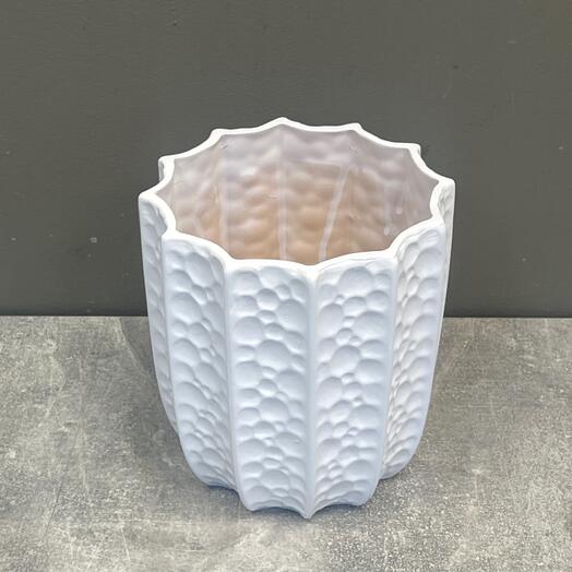 Кашпо керамика 16,5*17,5