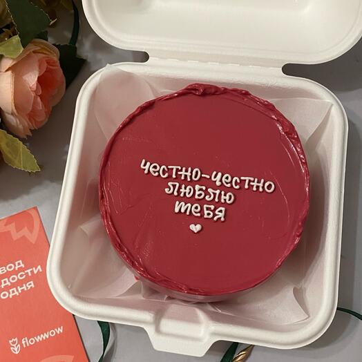 Бенто торт люблю тебя