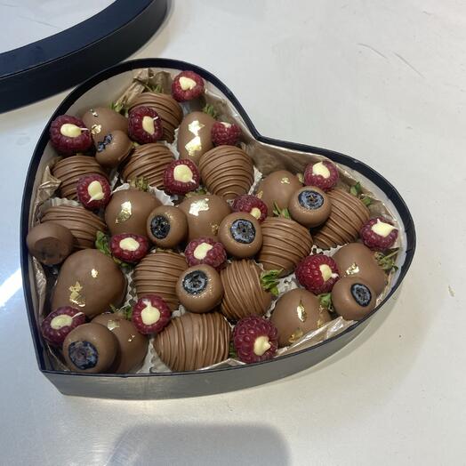 Шоколадное сердце