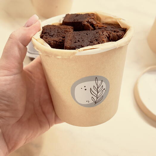 Брауни в стаканчике «Шоколадный восторг»