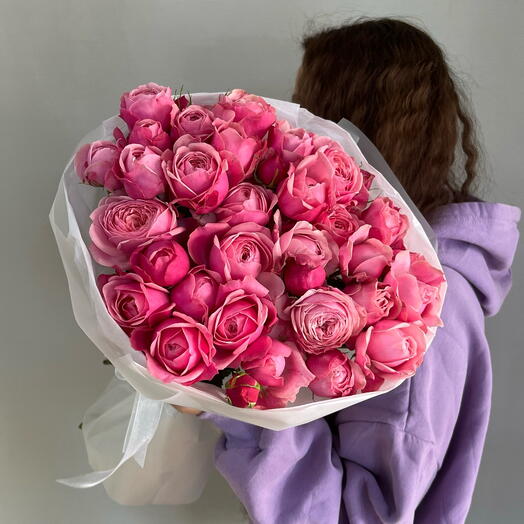 Сильва Пинк «М» 9 веток💗