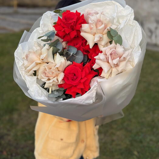 Букет из французских роз ️