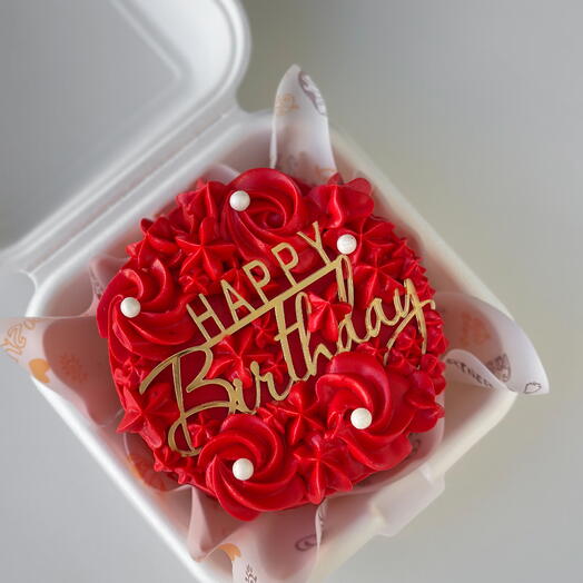 Бенто – торт happy birthday