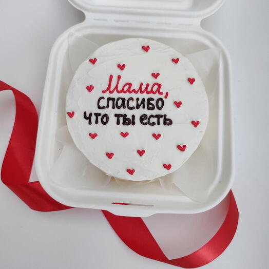 Бенто торт "Мама, спасибо, что ты есть"
