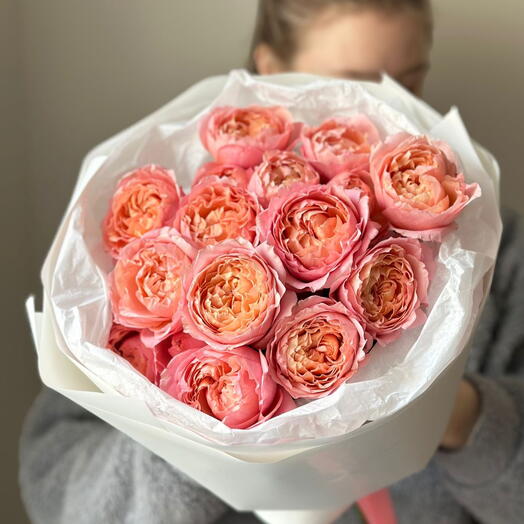 Роза кустовая пион Джульетта