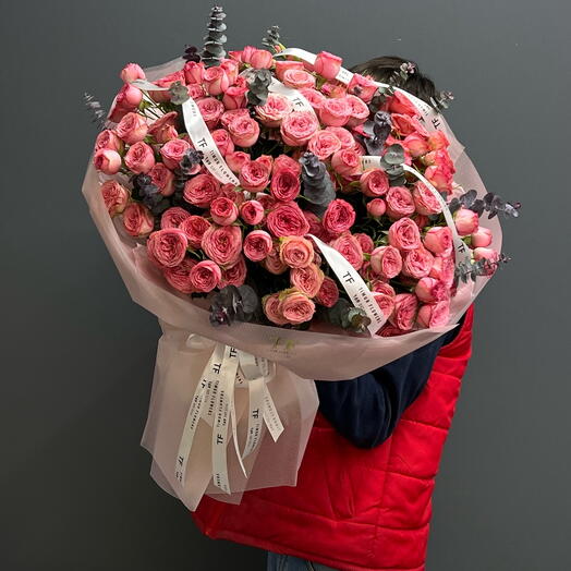 Букет кустовой розы «Hawi»