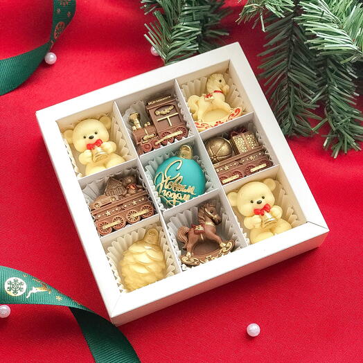 Набор новогодних конфет «Рождественские игрушки»