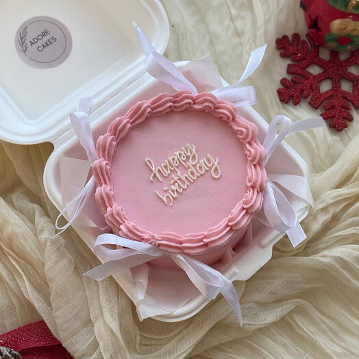 Бенто-торт Happy birthday