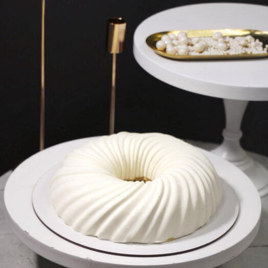 Муссовый торт большое кольцо