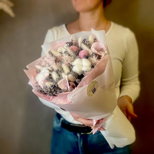 Нежный букет с лавандой