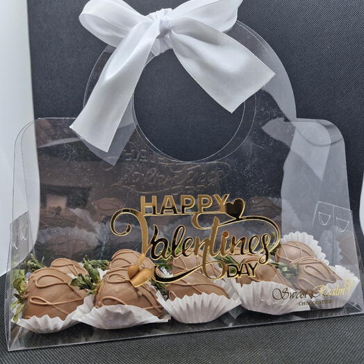 Клубника в шоколаде Sweet Valentine Bag