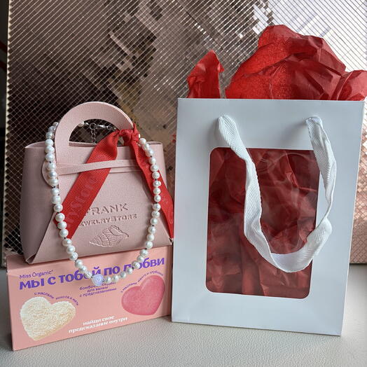 Подарочный набор с жемчужным чокером