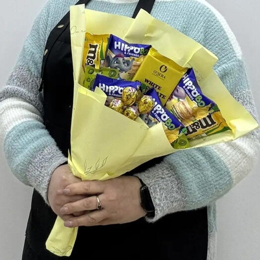 Сладкий букет желто - синий