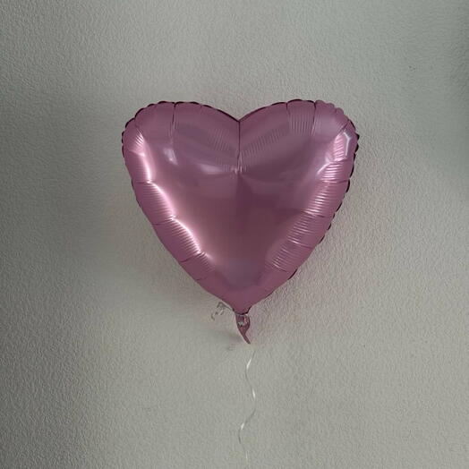 Шар «Розовое сердце»