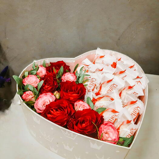 Сладкая композиция «Сердце»