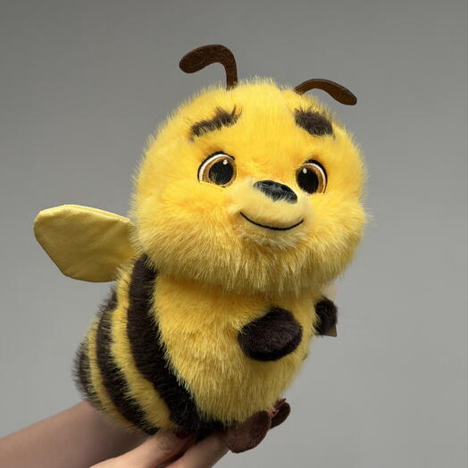 Мягкая игрушка - Оптимистичная пчелка с милыми лапками и крыльями. 💛🖤