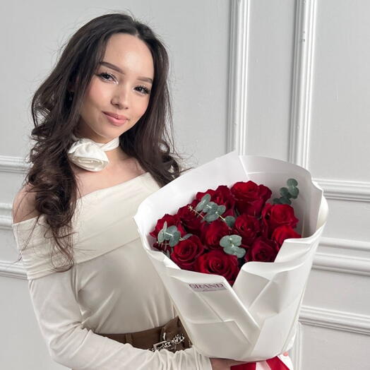 Букет-комплимент из красных роз️