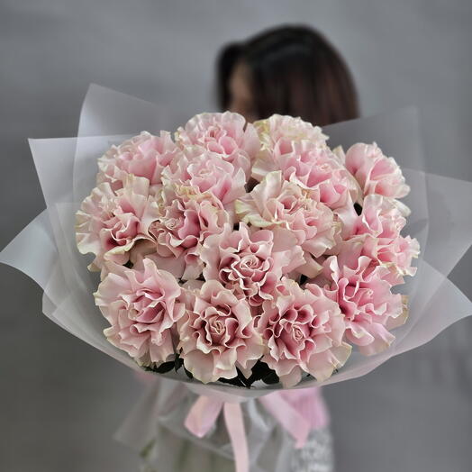 Ramo de 15 rosas francesas Rosadas